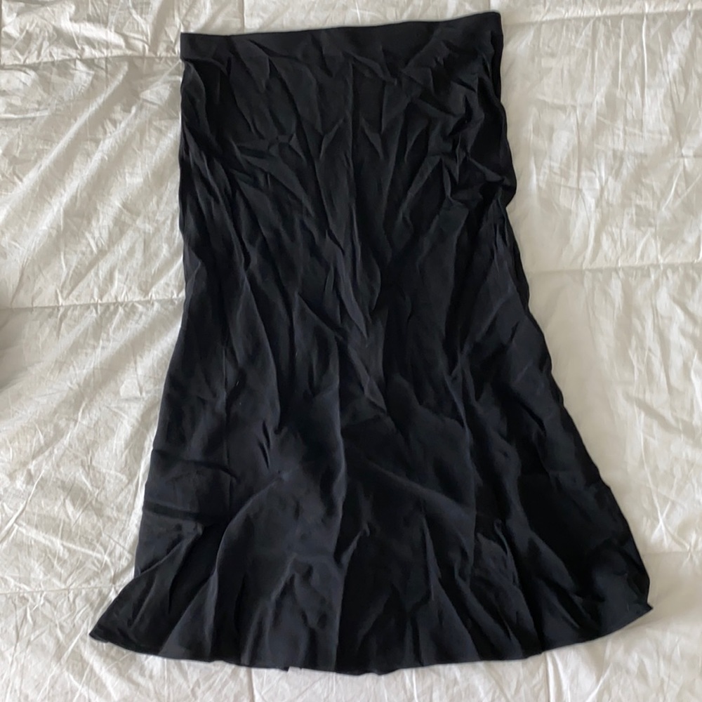 Black Long Sleek Skirt